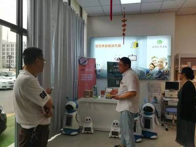 江苏省养老产业投资基金郭中华董事长一行赴福康通调研考察
